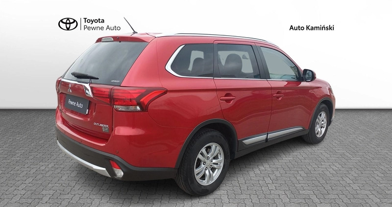 Mitsubishi Outlander cena 67900 przebieg: 143772, rok produkcji 2016 z Dobra małe 379